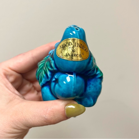 🌟HP!🌟 60s Vintage 🫐 Incarco Mood Indigo 6-Piece Fruit Motif Serving Set - Picture 7 of 10